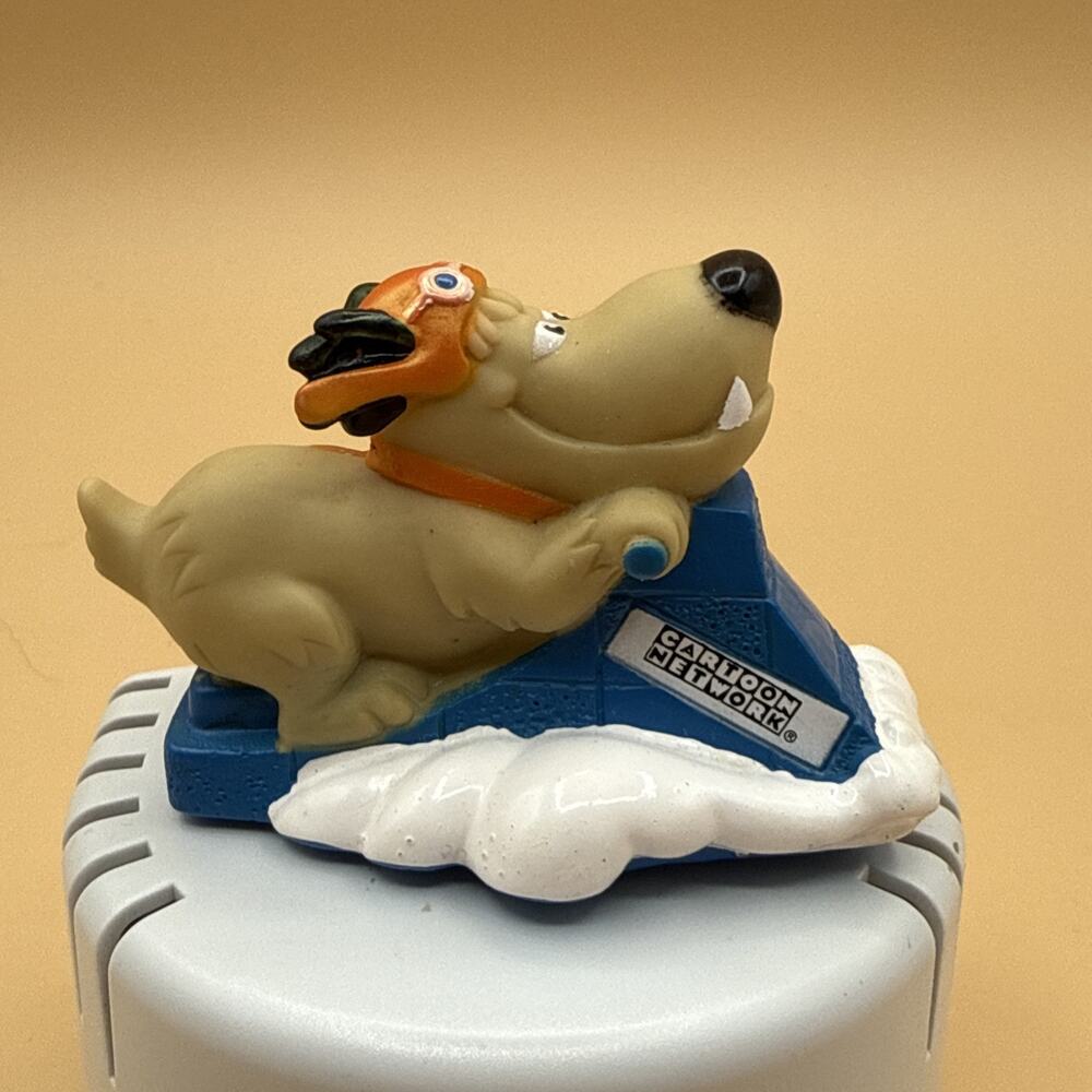 Pizza Hut 1995 SQUIRT TOONS Cartoon Network Muttley on water scooter